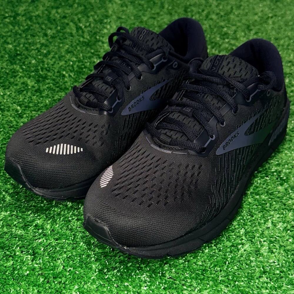 Brooks Addiction GTS 15 Black Men’s 10 2E Wide Walking Running Sneakers Support